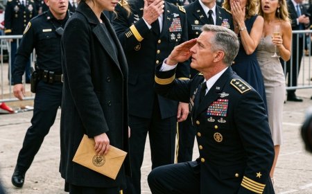 He pointed at me in front of hundreds of soldiers and ordered the MPs to remove me — but he had no idea who I really was.