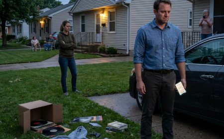 My wife and her parents threw my belongings onto the front lawn and told me to leave my own house. I pulled out my phone and showed the officers one document — the deed with only my name on it.