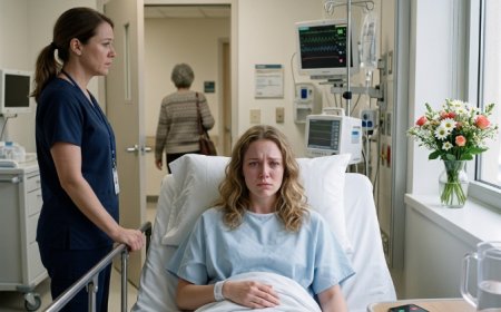 My parents ignored my 17 calls while I lay dying alone on my kitchen floor. A stranger walked to the hospital billing desk and paid my debt without a word.