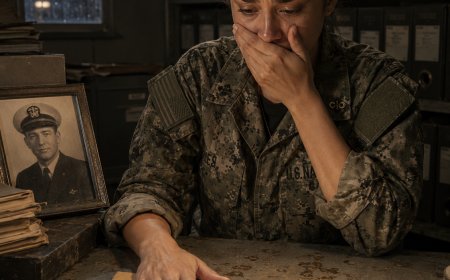 My admiral called me reckless for breaking protocol to save three strangers in a hurricane. In the archives I found a letter my dead father wrote him thirty years ago with one line that made my hands shake.