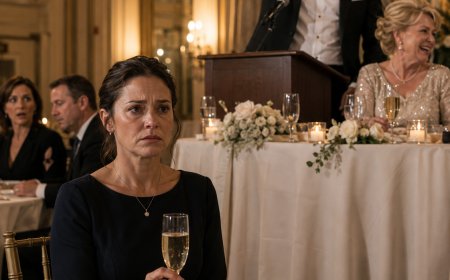My brother called me our eternal waitress at his wedding while my mother laughed along. I set my champagne glass down and walked outside where a Navy Captain was waiting.