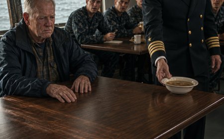 My father trained me for 14 years before he died in Afghanistan. I promised at his casket I would never fight. The challenge coin in my palm had five words around the edge — Warren Voss never quit. [28 words]