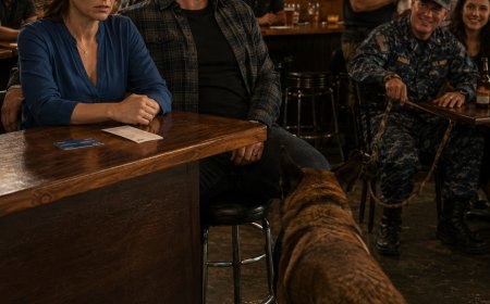My brother laughed when a SEAL called me “princess” while I paid the tab. Then the Malinois I trained crossed the room and whined — My ID. Commander.