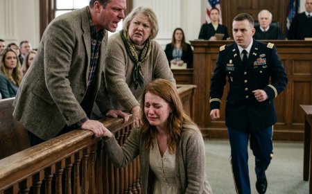 My mother-in-law pointed at me in court and announced I was faking, my husband smirked and told the judge I always did this — then my legs collapsed, a military doctor rushed forward, and the emergency records revealed the truth no one saw coming.