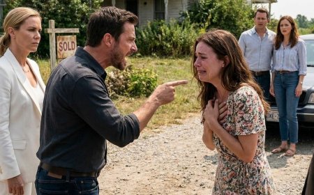 My brother sold my $6.3 million farmhouse for $3 million and gave the cash to his girlfriend — when I saw the crooked "SOLD" sign in my driveway, I started laughing and couldn't stop.
