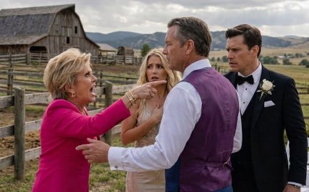She slapped a red violation notice into my bride’s bouquet and told the sheriff to remove me from my own wedding — then my best man stood up, and the one question he asked made the whole meadow go silent.
