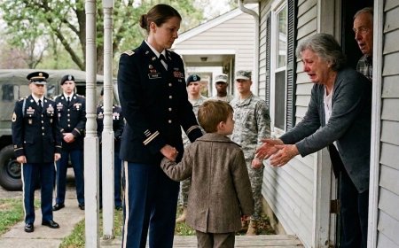 My parents dumped my six-year-old son and me on a freezing desert highway at 2:13 a.m. — they thought they’d erased us from their lives, but they didn’t know who they’d left behind — what happened when the daughter they abandoned turned out to be a retired military officer?