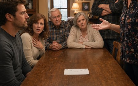 My mother threw me out at sixteen because the twins deserved more than I did. Seventeen years later, I placed a sealed envelope on the family table and asked her to open it.