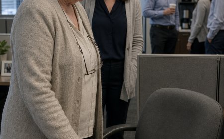 My mother spent thirty-one years in that beige cubicle expecting nothing but a fair pension, until a stranger named Bradley took her chair and she left a single folder on his desk.