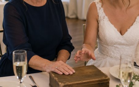 My mother raised me alone, worked doubles at a hospital cafeteria, and never once mentioned her twenties. At my wedding reception, she set a small wooden box on the head table and said, "I thought you should have this before you start your own family."