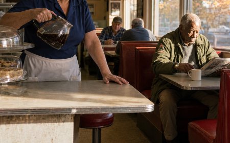He'd worn the same faded jacket to my diner for 18 years, and I'd never asked about the patch. Then a four-star general walked through my door.