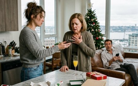 My parents spent Christmas morning bragging their $8,000 harbor penthouse was above my class — until my property manager called with a $15,000 rent notice and they realized the daughter they pitied owned the entire Meridian Tower.