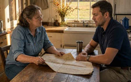 My son wanted me to sell the farm that had been in my husband’s family for four generations. Then I found the hand-drawn map Ben left in the attic—and I knew I couldn’t hand our legacy to a stranger.
