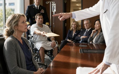 My surgeon told the board I was just a nurse who shouldn’t have touched a scalpel. The SEAL commander handed me a sealed folder with my real name on the tab.