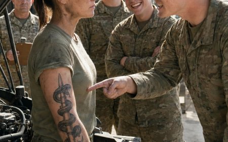 My squad called my black viper tattoo a scratch and ink special they'd seen in a gas station bathroom. The colonel pulled off his uniform and said three words — Black Viper 1.