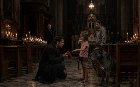 My son vanished from our guarded backyard, and for three days no one found a trace. Then a little girl with a scarred dog said, “My dog can find your son.”