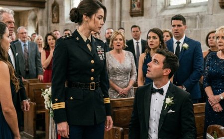 My sister pointed at my dress blues and called them a costume. She told me I’d embarrass the family. She never noticed the four stars on my shoulders. Neither did our parents. What was really waiting behind those chapel doors?
