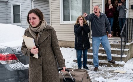 "My mother pointed at the blowing snow and said 'Don't ever come back here' while the rest of my family stayed silent at the dinner table. I was 23, had no coat, and the door was about to shut behind me. What happened next still haunts them."