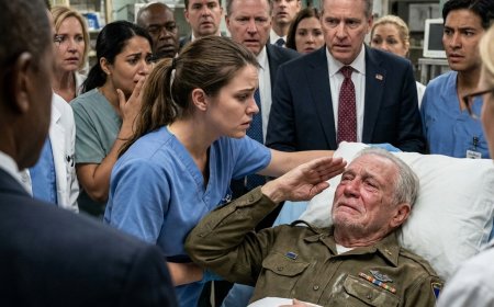The ICU erupted in laughter when I said the unconscious four-star general knew me. Then he opened his eyes, fought through the pain, and what he tried to do next stopped every breath in that hospital.