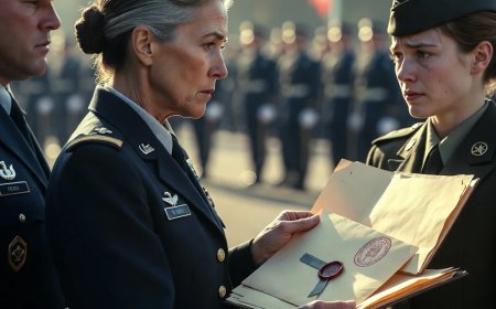 My sergeant called me a fake soldier and threw my file on the ground in front of the whole platoon. I stayed silent because I knew what was sealed inside.