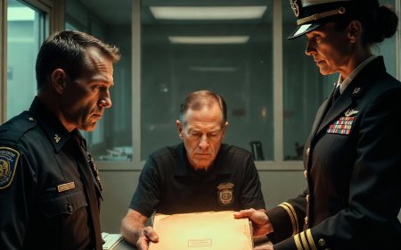 My supervisor suspended me for sitting with a crying child in base housing. Then he saw the tan service folder the base commander set on his desk.