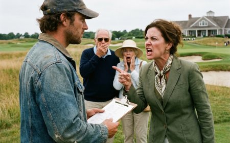She called him poor and slapped a $48,000 fine on his truck—but when his attorney opened that folder, the entire Cedar Ridge Country Club started to shake.
