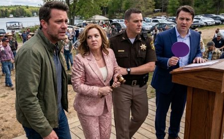 She handed me a champagne flute while the auctioneer called my $12 million lakefront land 'Lot 4'. I didn't sell. I never joined her HOA. Then the sheriff stepped out of my truck.