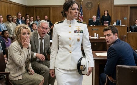 The courtroom fell dead silent when the prosecutor asked that one question — nobody knew the woman in the white uniform had been erased from her own family until that moment.