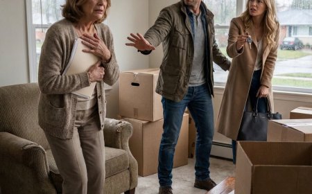 My daughter-in-law raised a wine glass and thanked me for living in “her” house rent-free for twelve years — then she announced she was finally getting rid of me, and my son just stared at his plate — what happened next left her speechless