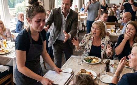 My mother walked into that diner on Mother's Day wearing pearls and a smirk, looked at my uniform like it was dirt, and announced loud enough for six tables to hear "How embarrassing for us" — then I picked up the menu and said four words that ended everything.