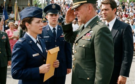 He pointed at me in front of 300 soldiers and ordered armed MPs to remove me from his retirement ceremony — then a four-star general went pale and whispered two words that changed everything.