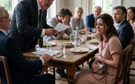 He laughed at my father’s worn-out watch in front of the whole family and slid a $50,000 check across the table telling me to disappear. What happened when my father finally spoke his name left the room silent.