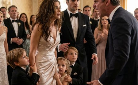 He blamed me for ten years of infertility, then mailed me a wedding invitation just to watch me suffer. When I walked into his ballroom with my triplets and my billionaire husband, the whole room went silent—but the screen behind the altar was about to tell the truth he buried.