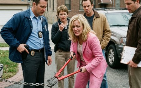 She cut the lock off my garage with a pair of red bolt cutters and a smile for my security camera — then she told the tow truck driver to take the Jeep somewhere I’d never find it. The HOA president never expected the vehicle to be surrounded by a police task force before she reached the gate — and she had no idea what was sitting in the driver’s seat waiting for her.