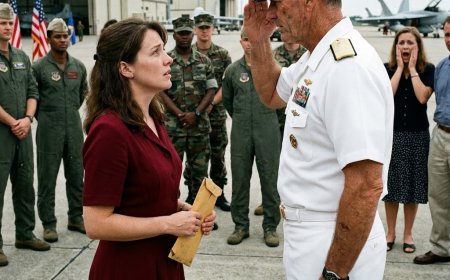 My father-in-law had military police escort me off base in front of hundreds of people. Then a four-star general arrived, looked at me once, and said close the doors.
