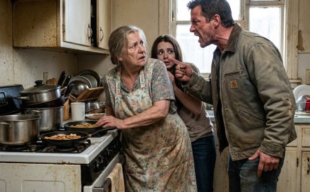 My son-in-law shoved me onto the kitchen floor while my daughter stared at the rug. The bank letter in my apron pocket proved the luxury condo he lorded over me was mine all along. What would you have done when the man who humiliated you became your tenant?