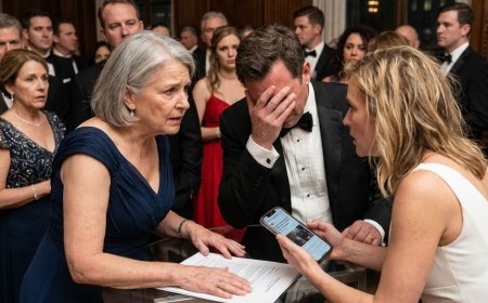 She called me 'the old obstacle' at my granddaughter's sweet sixteen while 40 guests stared at their plates. Then I unlocked a safe my late husband left behind.