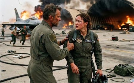 Captain Morrison laughed and told the female maintenance officer she was grounded — “Leave the flying to people who actually do it.” Hours later, enemy aircraft filled the sky and she was the only one left who could fly his jet. What happened next stunned the entire base.