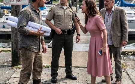 She called 911 on me in front of 37 homeowners, two deputies, and a boy with a fishing pole — then Brenda Holloway smiled when she said I was ruining her marina opening. She forgot the lake was deeded to my family before her subdivision was even a survey flag.