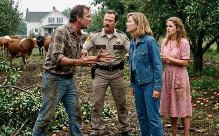 The HOA president smiled and lifted her travel mug as 100 cattle trampled my family's orchard. She said, "Maybe now you'll learn how neighborhoods work." What she didn't see were the three cameras I'd already installed.