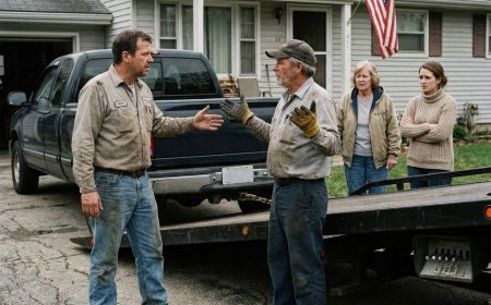 My HOA president towed my Ford F-250 from my own driveway in Franklin, Tennessee. She smiled at my ten-year-old son and told him his father didn't own as much as he thought. An hour later she walked into the impound lot demanding the owner. She had no idea whose counter she was standing at.