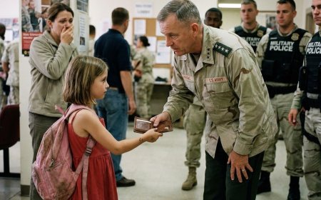 My general locked every door the moment he saw the eviction notice in my backpack. Inside his sealed file, my name was written twelve years before I was born.